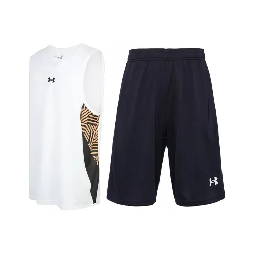 Under Armour Basketball Suit Men's White+Black
