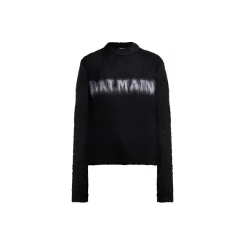 BALMAIN SS23 Sweater Women's Black