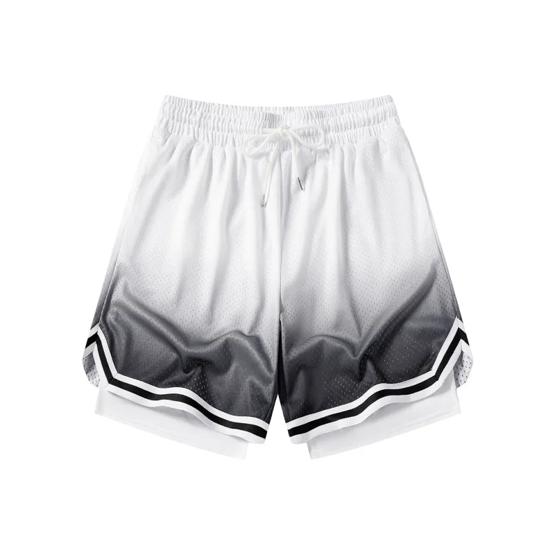 Jean West Basketball Shorts Unisex-0