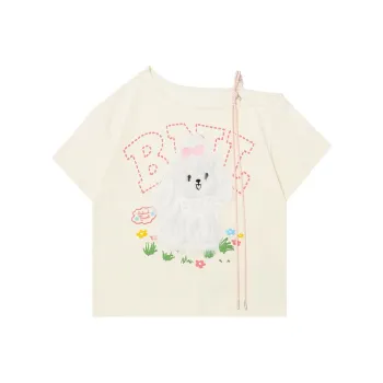 KYKW Drop Shoulder Sleeve T Shirt Women's