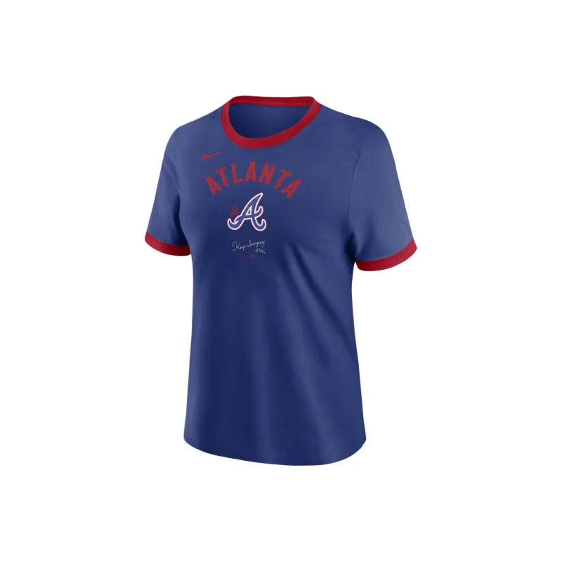 Nike x MLB Regular T-Shirt Women's Royal Blue-0