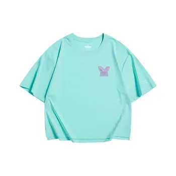 XTEP T Shirt Women's Jade Aqua Blue