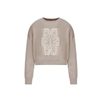 MaxMara Logo Intarsia Crewneck Jumper