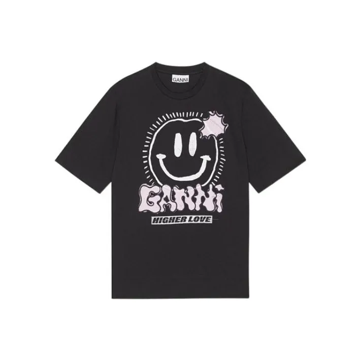 GANNI T-Shirts Women's Black-0