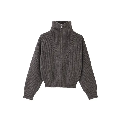 COMMON VALUE 'Riverbank La Jetee' Sweater Unisex Warm Wood Brown