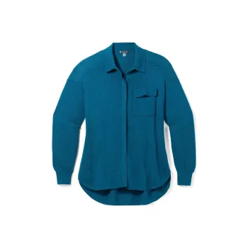 SMARTWOOL Edgewood Sweater Women's Twilight Blue Dongoer