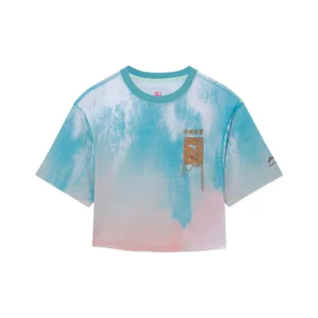 LiNing China Li Ning T Shirts Women's Verdant Leaf Green