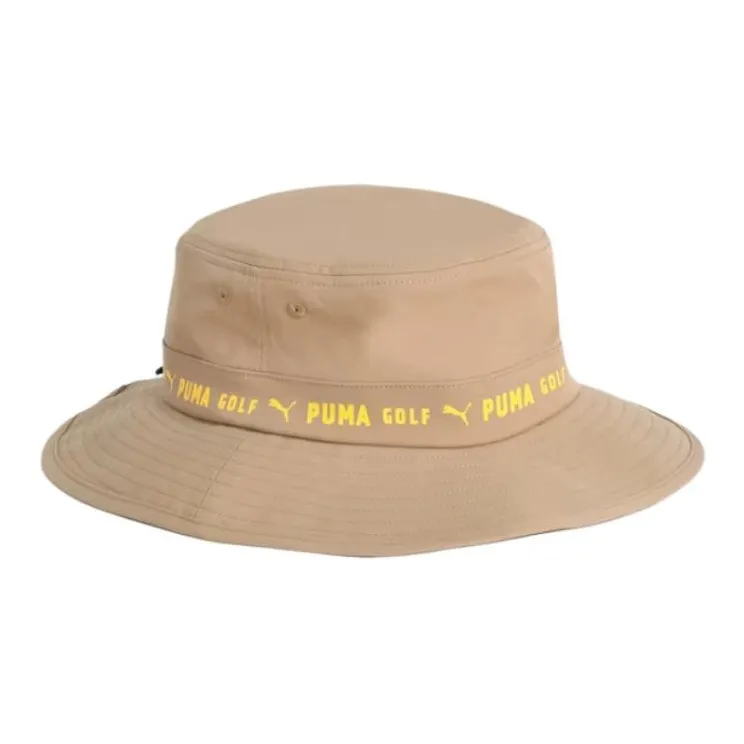 PUMA Polyester Bucket Hats Unisex Brown-0