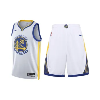 Nike NBA Basketball Suit SW Fan Edition 22 23 Season, League Limited, Golden State Warriors, Curry Size 30 Men's White