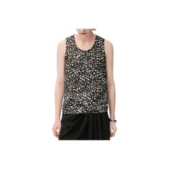 LOEWE Tank Top 'Brown/White'