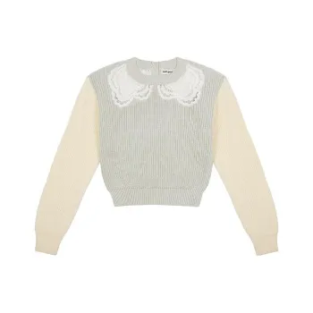 Self portrait Sweaters Women's Sage Green