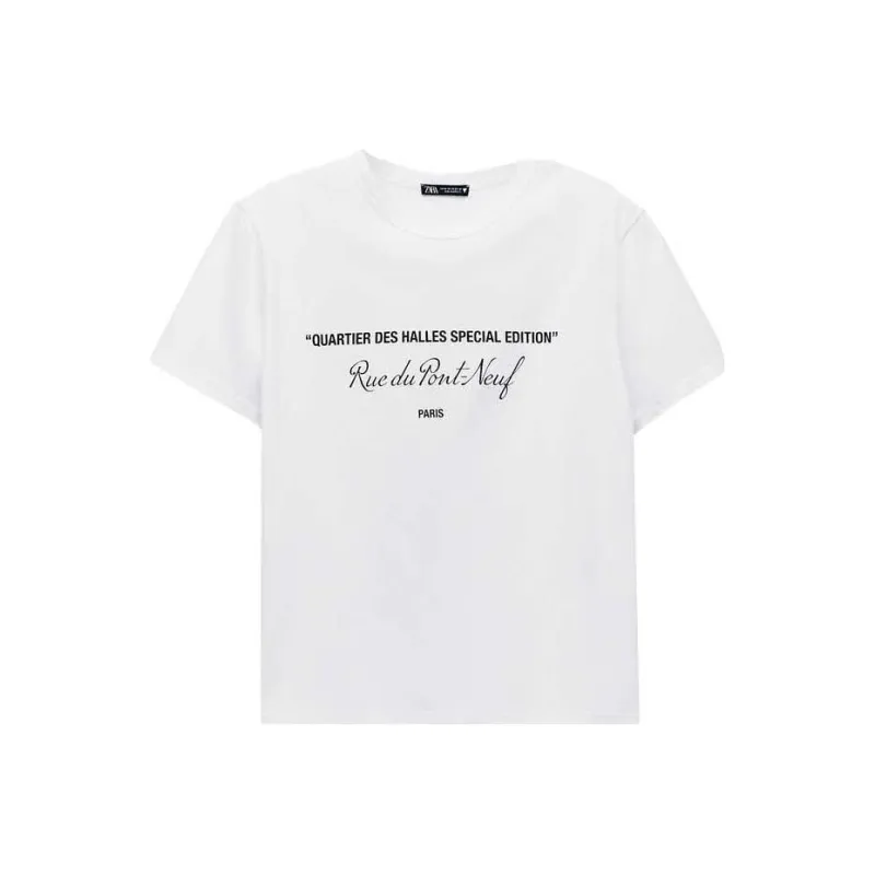 ZARA T-Shirts Women's Black-0
