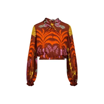 Johanna Ortiz Diwali Cropped Top