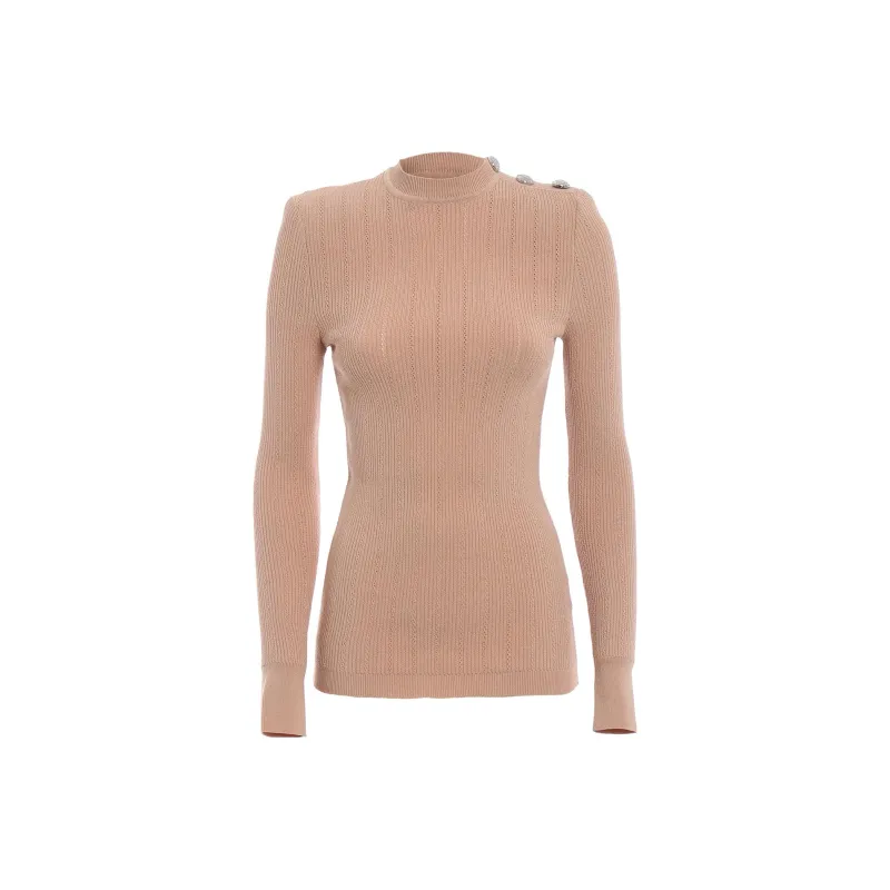 BALMAIN Sweaters Women's Flesh Pink-0
