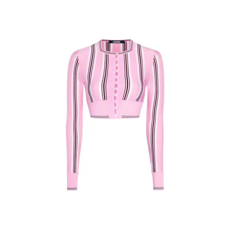 Jacquemus Le Cardigan Spiaggia 'Multicolor/Pink'-0