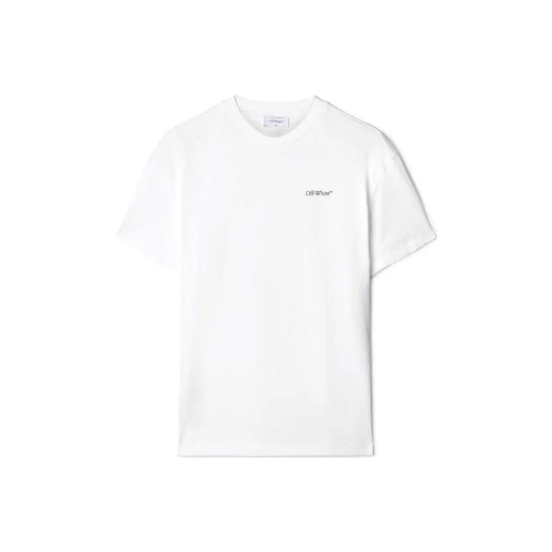 OFF WHITE Floral Printed Crewneck T Shirt-0