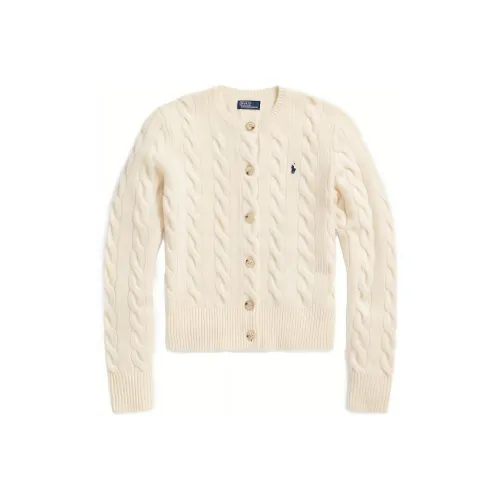 Polo Ralph Lauren mark polo Pony Cable knit Cardigan