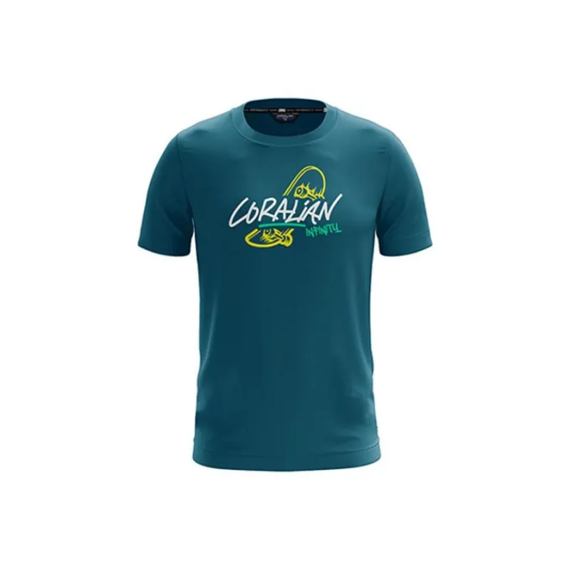 CORALIAN Badminton Clothing Men's Peacock Blue-0