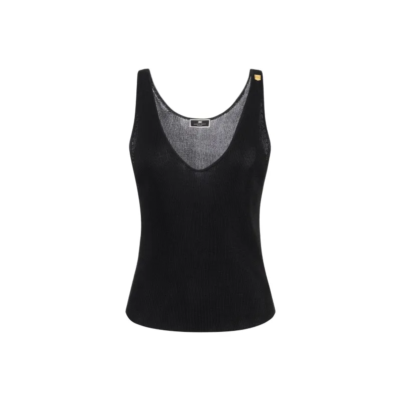 Elisabetta Franchi Tank Top Women's Black-0
