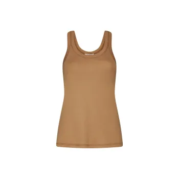 Lemaire Sleeveless Ribbed Knit Tank Top