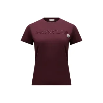 Moncler T-Shirts Women's Red