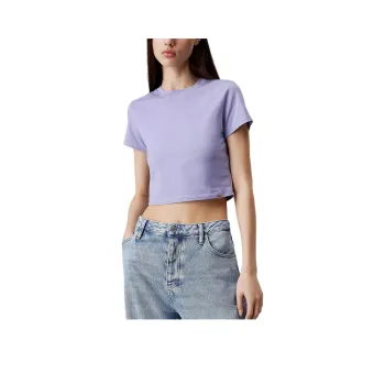 CALVIN KLEIN T Shirt Women's Persian Purple Europe Version