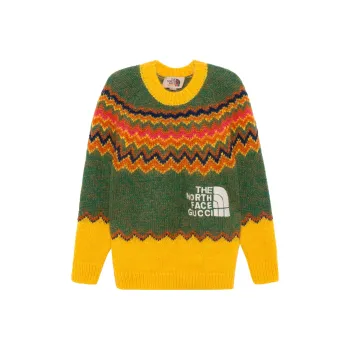 GUCCI X The North Face Sweater Yellow/Green