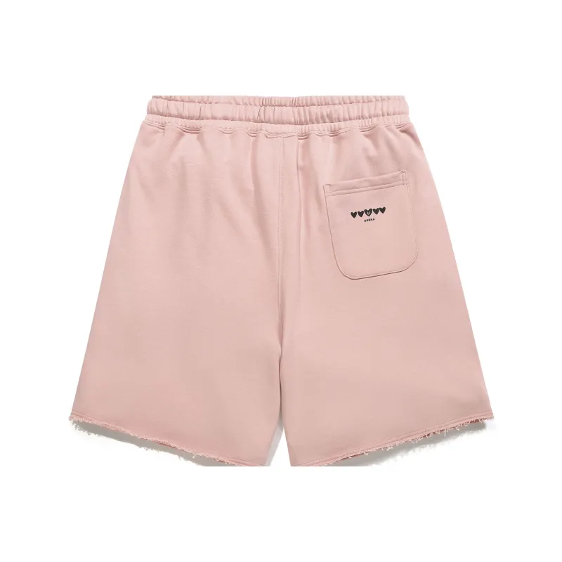 Guuka Casual Shorts Unisex Smoke Pink-1