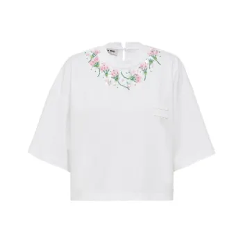 MIU MIU 2021 Flower T shirt