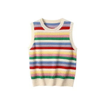 Huagaa Tank Tops Women's Rainbow