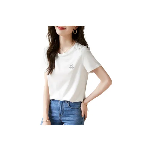 Mo Han Yi Mei T Shirt Women's White