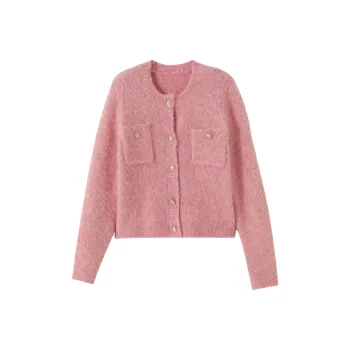 XIANGYING Sweaters Women's Pink