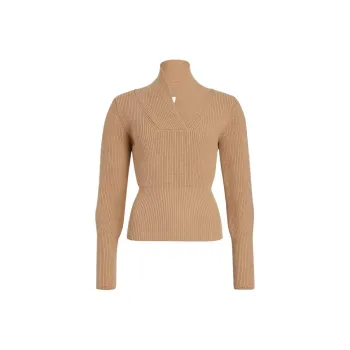 Patou Wrap collar Jumper