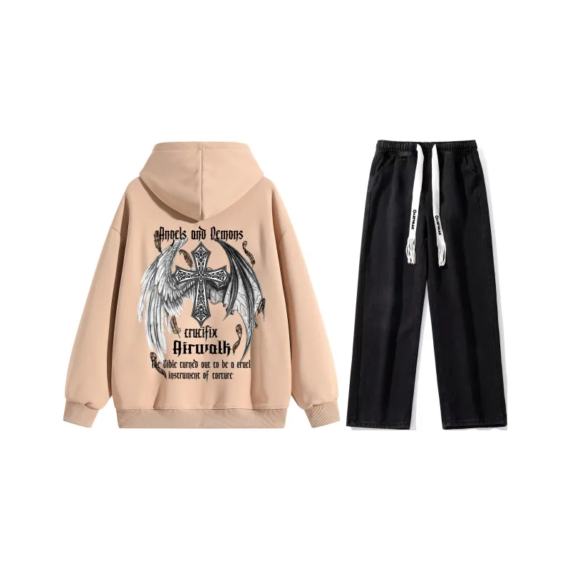 Airwalk Sweatshirt Sets Unisex-12