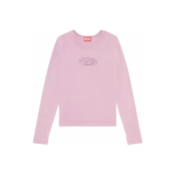 DIESEL SS24 T Shirt Women's Light Purple