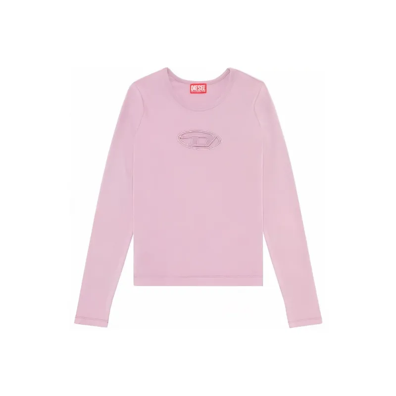 DIESEL SS24 T Shirt Women's Light Purple-0