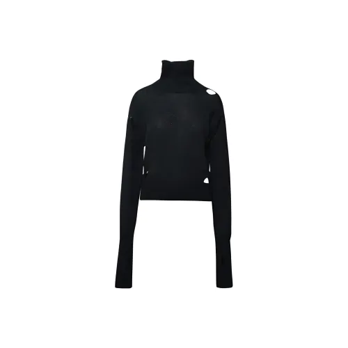 MM6 Maison Margiela Cut Out Distressed Sweater