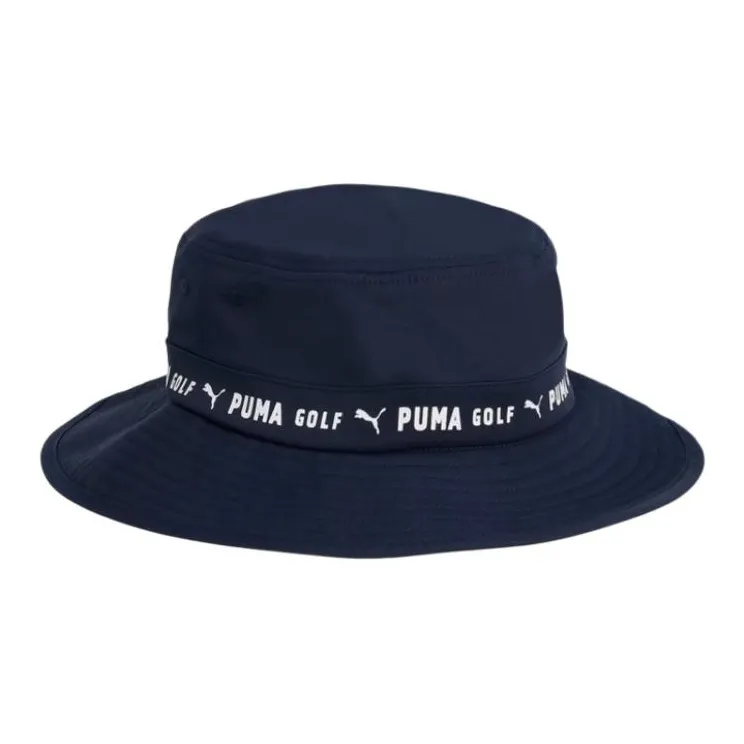 PUMA Polyester Bucket Hats Women's Blue-0