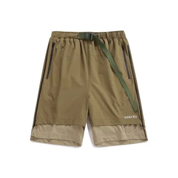 GUUKA TECH Casual Shorts Men's Mustard Green