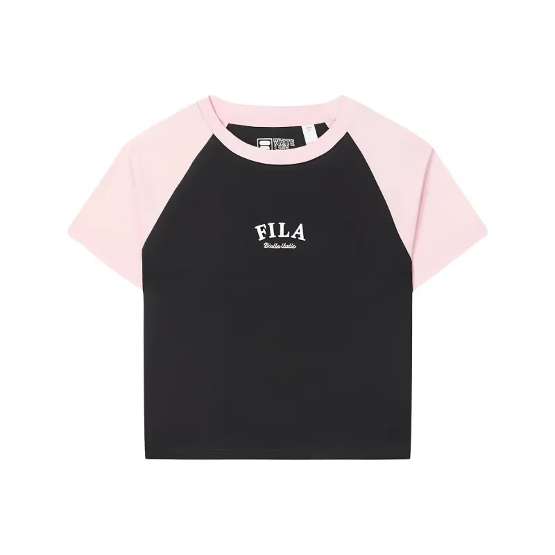 FILA Raglan Sleeve T Shirt Women's Legend Blue-0