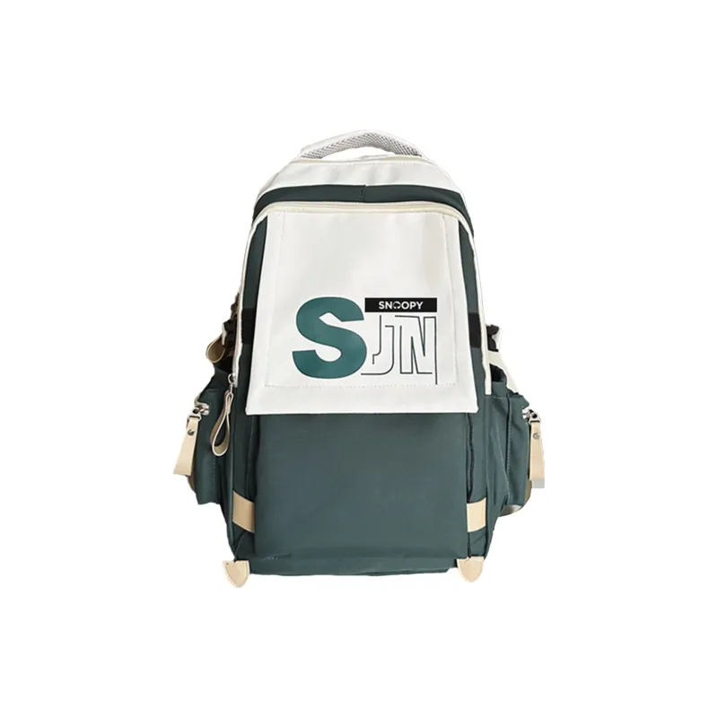SNOOPY Polyester Travel Backpack Medium Size Unisex Multicolor-2