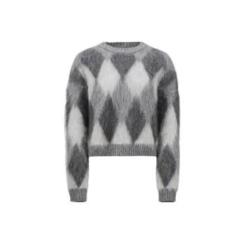 Moncler Argyle check Sweater