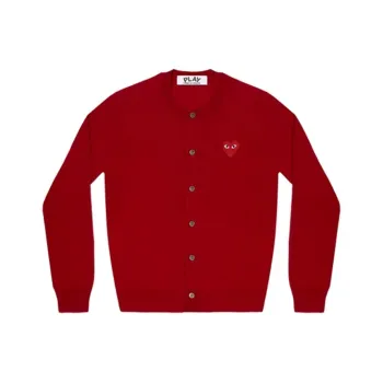CDG Play Sweaters Women's Red