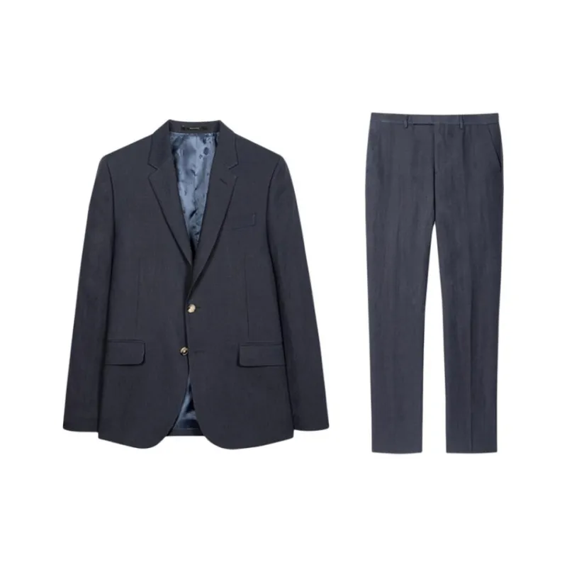 Paul Smith SS24 Business Suits Men's Dark Navy Blue-0