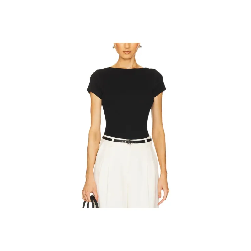 St.Agni T Shirts Women's Black-0