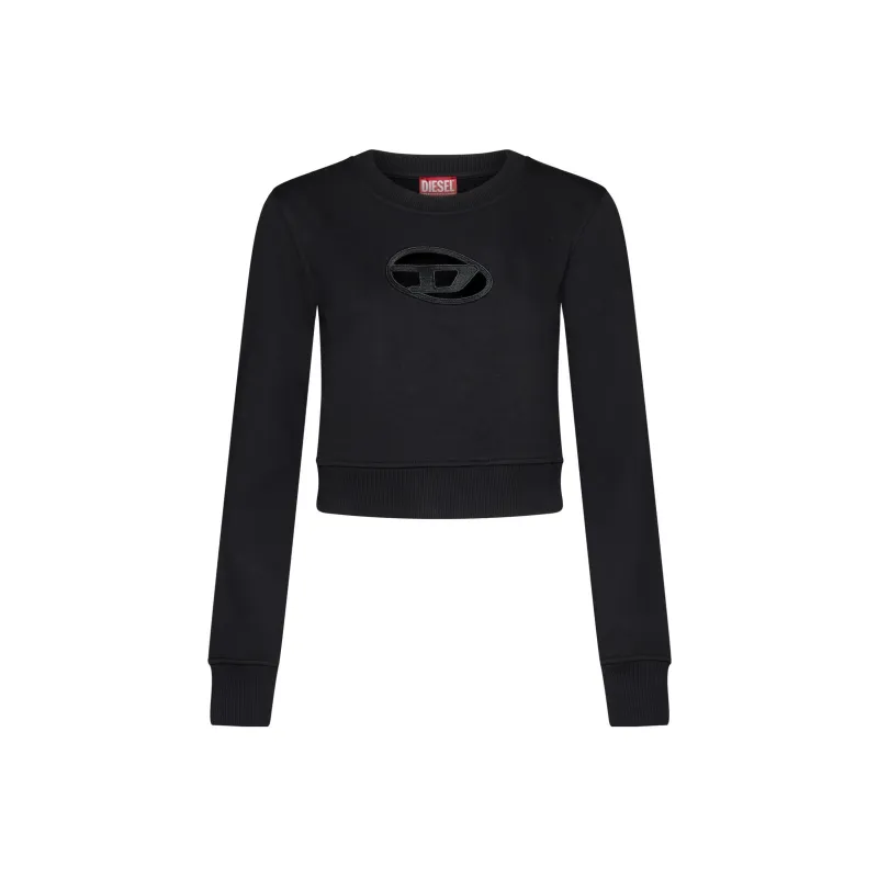 DIESEL F Slimmy Od Sweatshirt 'Black'-0