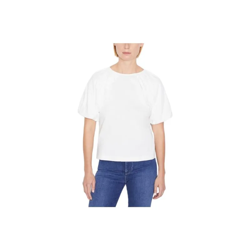 FRAME T-Shirts Women's White-0