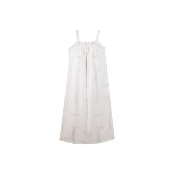 XIA.WA.ZHI.XIU Nightgown Women's White