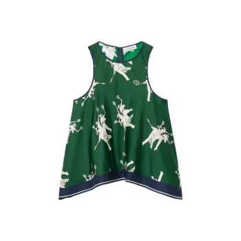 LACOSTE Fluid Silk Top