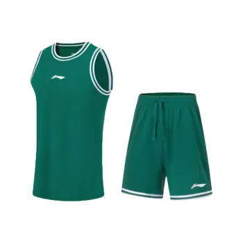 LiNing Basketball Suit Men's Hurricane Green